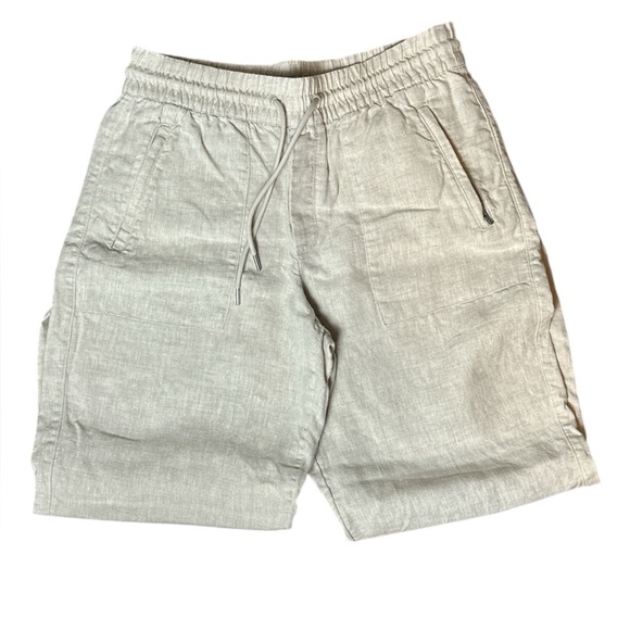 Athleta Retreat Coral Linen Wide Leg Pant - Picture 5 of 7